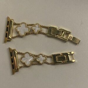 Gold metal Altar’d state Apple Watch Band